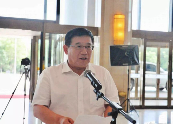 寧夏自治區(qū)黨委常委、政法委書記張韻聲在會見儀式上致辭_編輯