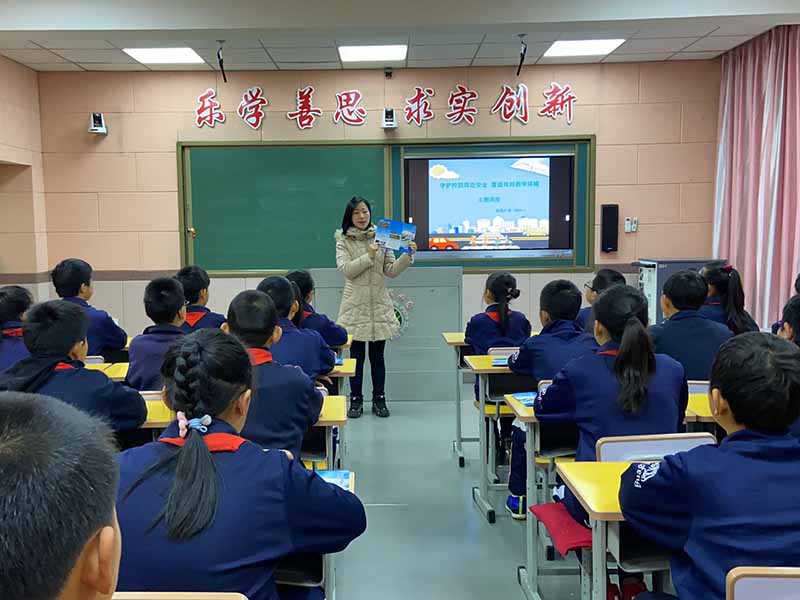 站前區(qū)政法委：開(kāi)展寒假校園周邊安全宣傳