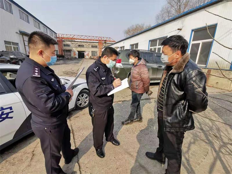 遼陽縣公安開啟護航企業(yè)復(fù)工模式