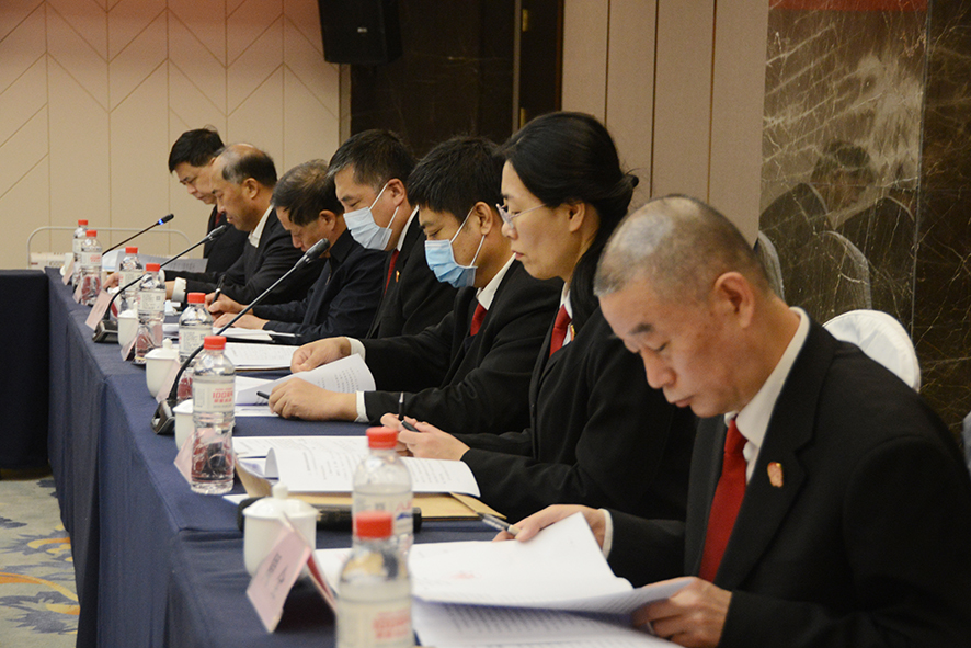 省法官檢察官懲戒委員會(huì)會(huì)議現(xiàn)場(chǎng)。