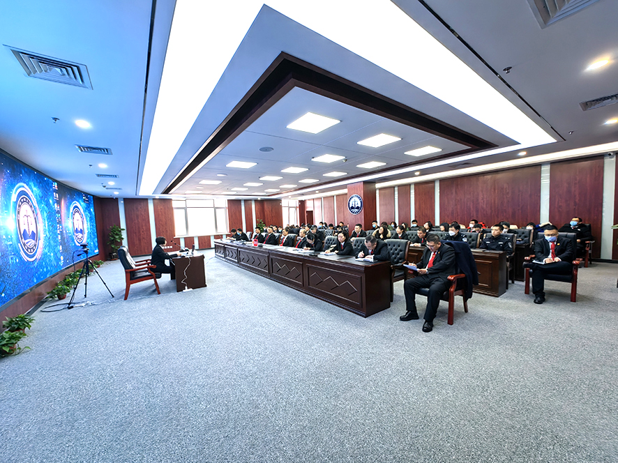 鞍山中院執(zhí)行局開展周末培訓,。