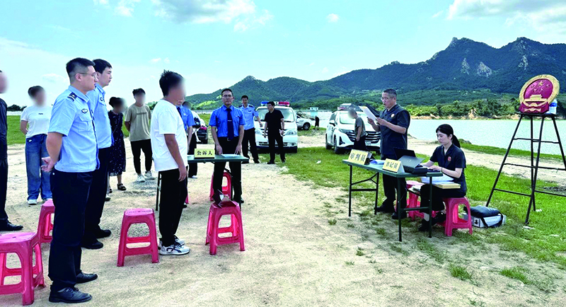 遼寧省錦州市古塔區(qū)人民法院到案件事發(fā)地審理環(huán)資案件,。
